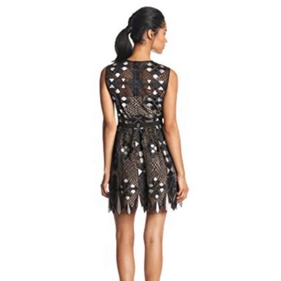 Bcbgmaxazria Kailey Sleeveless A-Line Dress size 04 - Picture 3 of 8